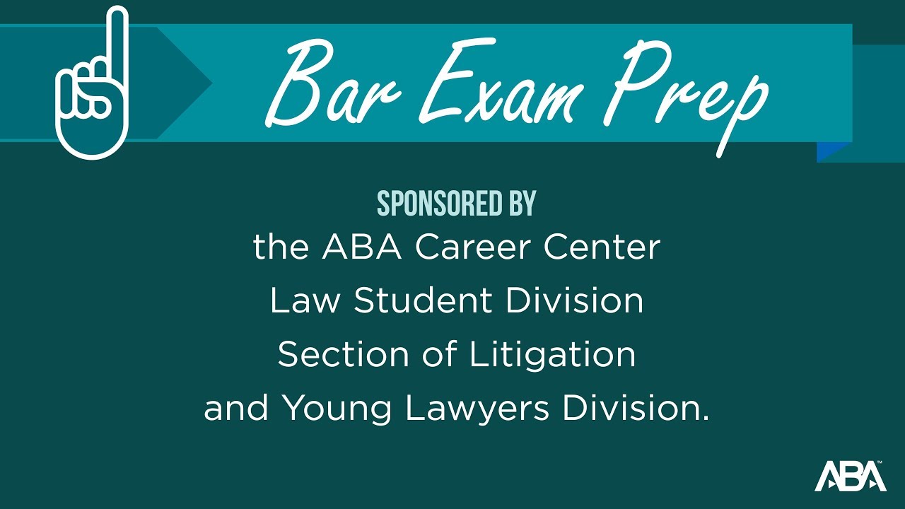 30 Tips in 30 Minutes:  Bar Exam Prep