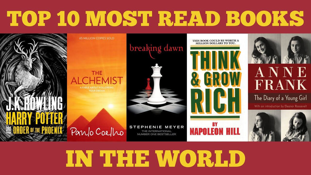Top 10 Most Read BOOKS in the World