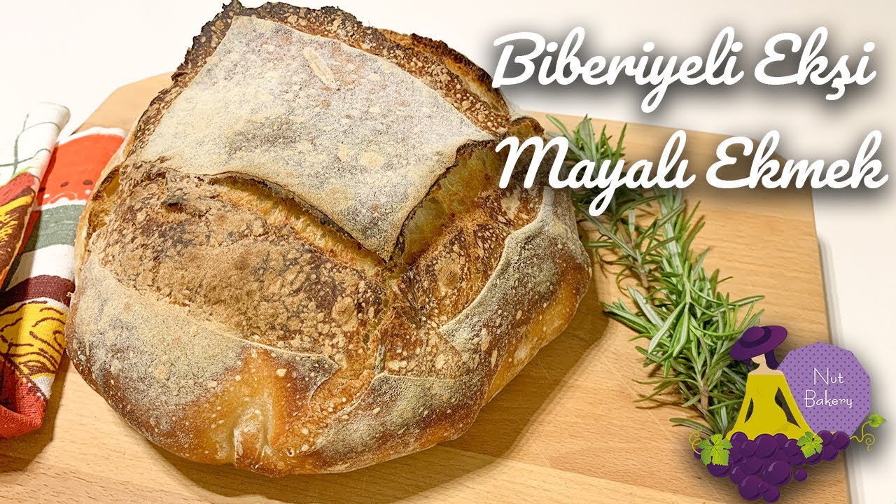 Biberiyeli Ekşi Mayalı Ekmek🌿