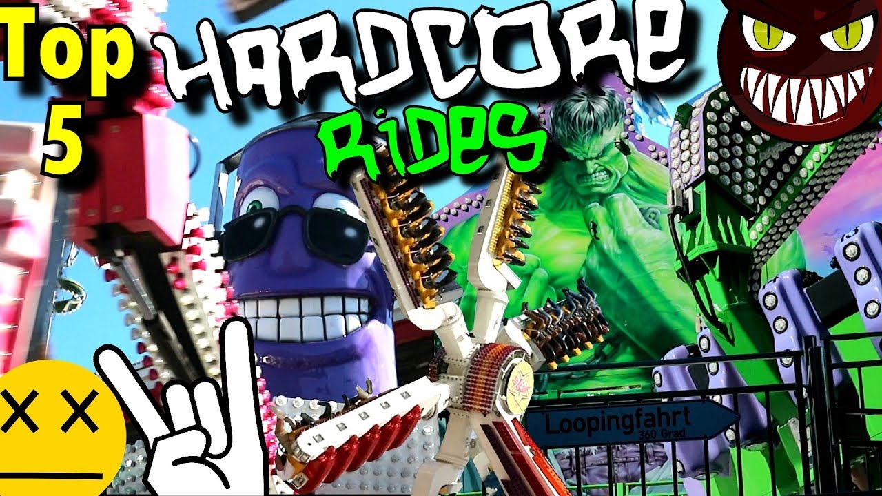Top 5 HARDCORE Fahrgesch&auml;fte