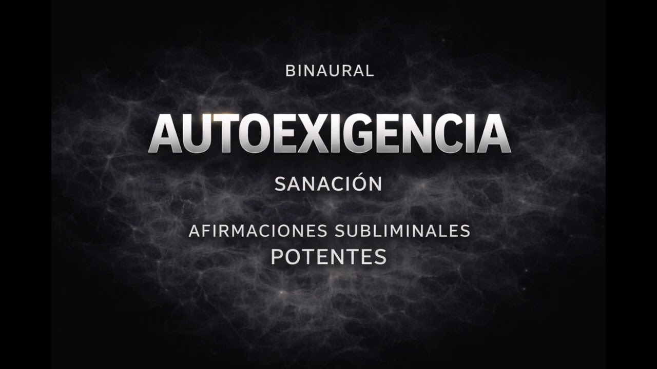 Subliminal Autoexigencia | Libero la Presión Interna y el Deber Constante | Reprogramación Profunda