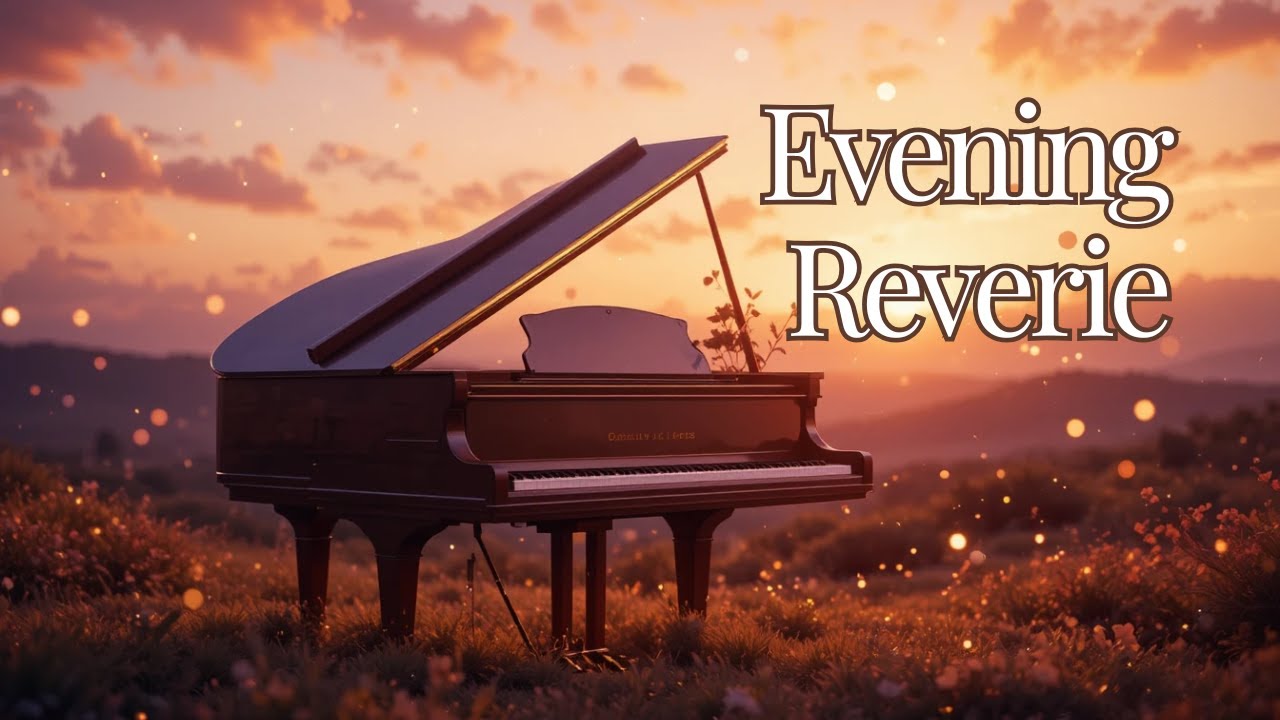 Evening Reverie – Slow Piano Instrumental for Relaxation & Romantic Evening Music