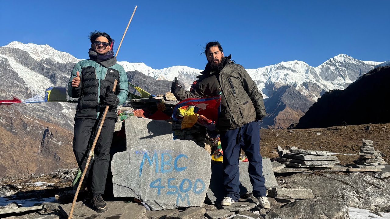 Mardi Base Camp ,4500M | Vlog |  Trekking | Robin Khadka SHEETAL