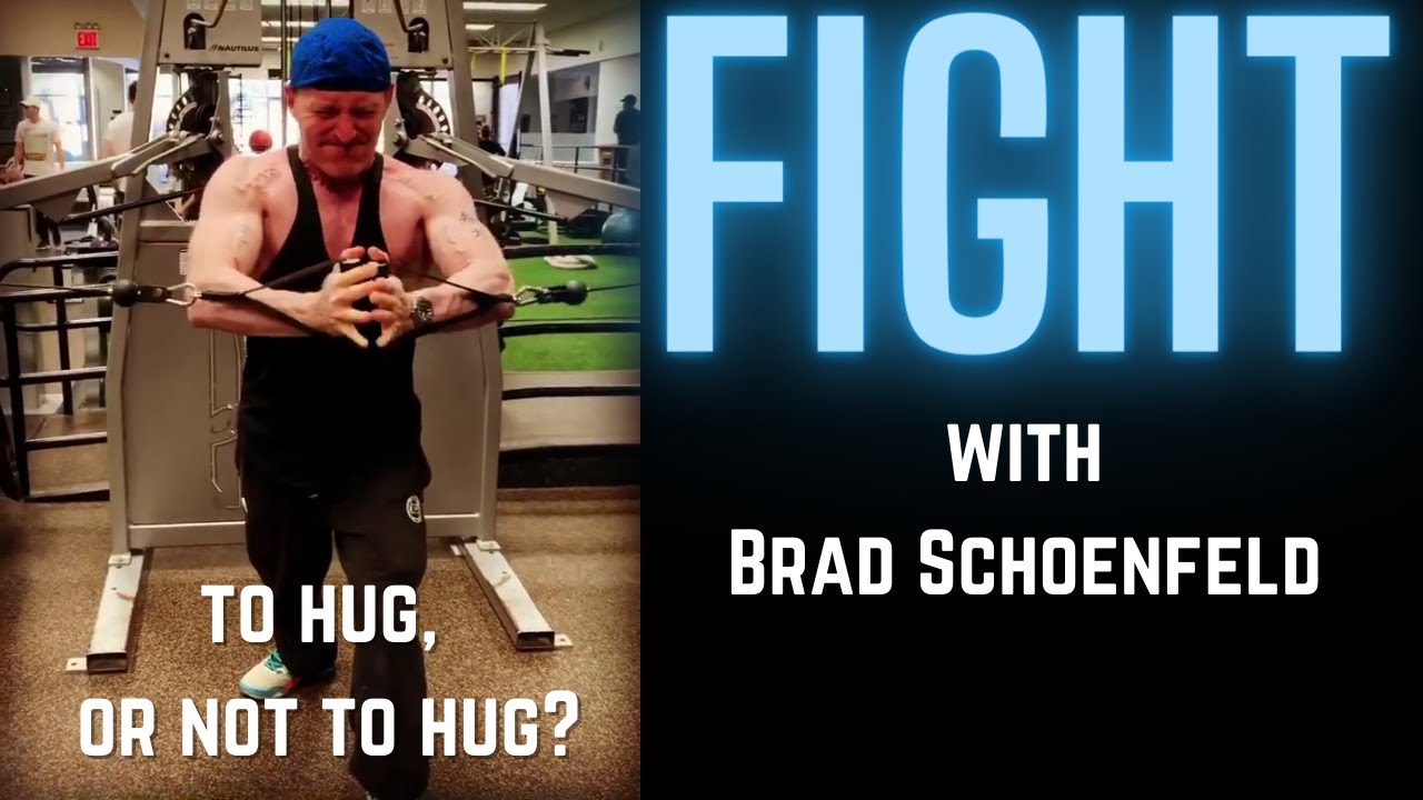 I got in a cordial disagreement with Brad on this cable fly exercise and people lost their minds...