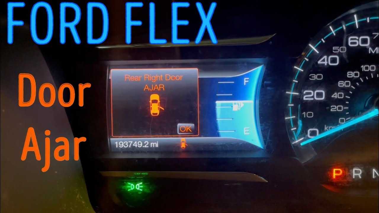 Door Latch Repair | Door Ajar Light | 2013 Ford Flex #fordflex #diyrepair #automotive