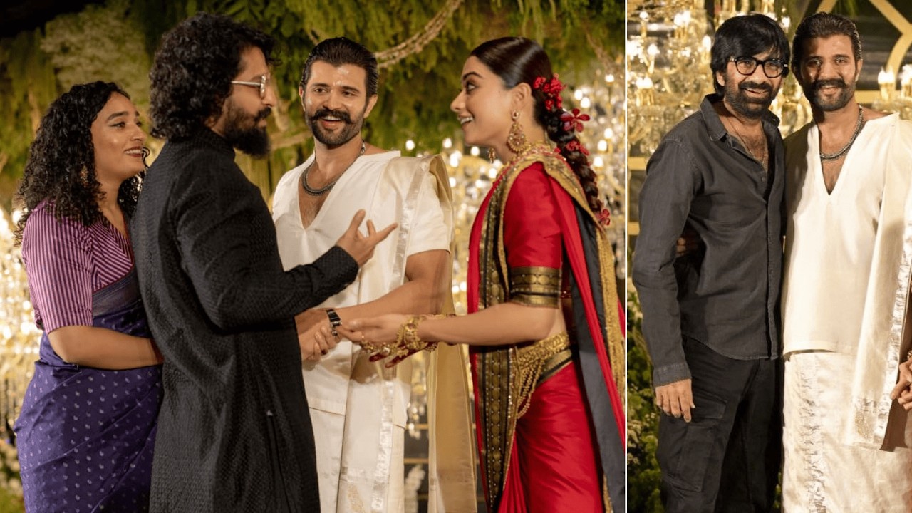 Natural Star Nani And His Wife At Virosh Reception | Vijay Devarakonda | Rashmika Mandanna