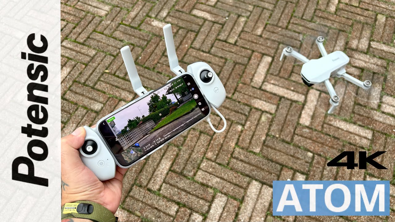 Potensic ATOM - The Best Drone Low Cost ( Unboxing , Hands-On , First Flight )
