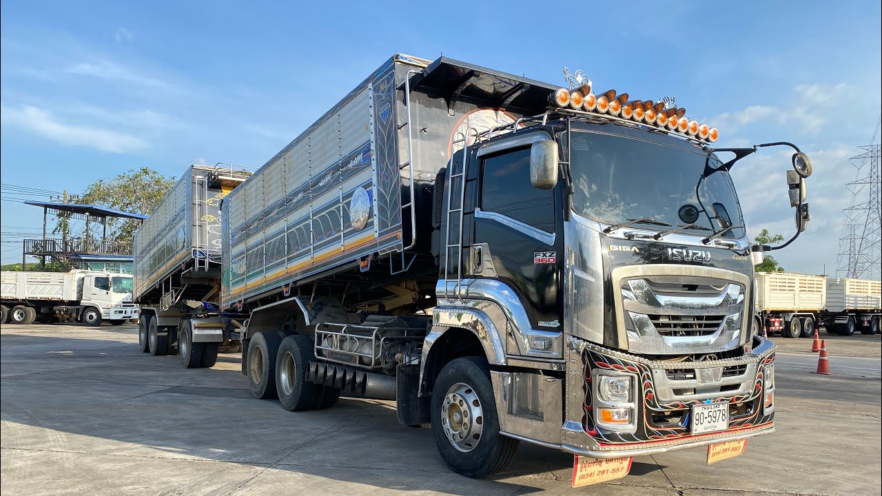 รีวิว10ล้อดั๊มพ์ดิน 2ชุดISUZU GIGA 360 แรงปี66 กระบะอู่มุ่งเจริญ สภาพแบบนี้อยู่ไม่นาน#trucking 