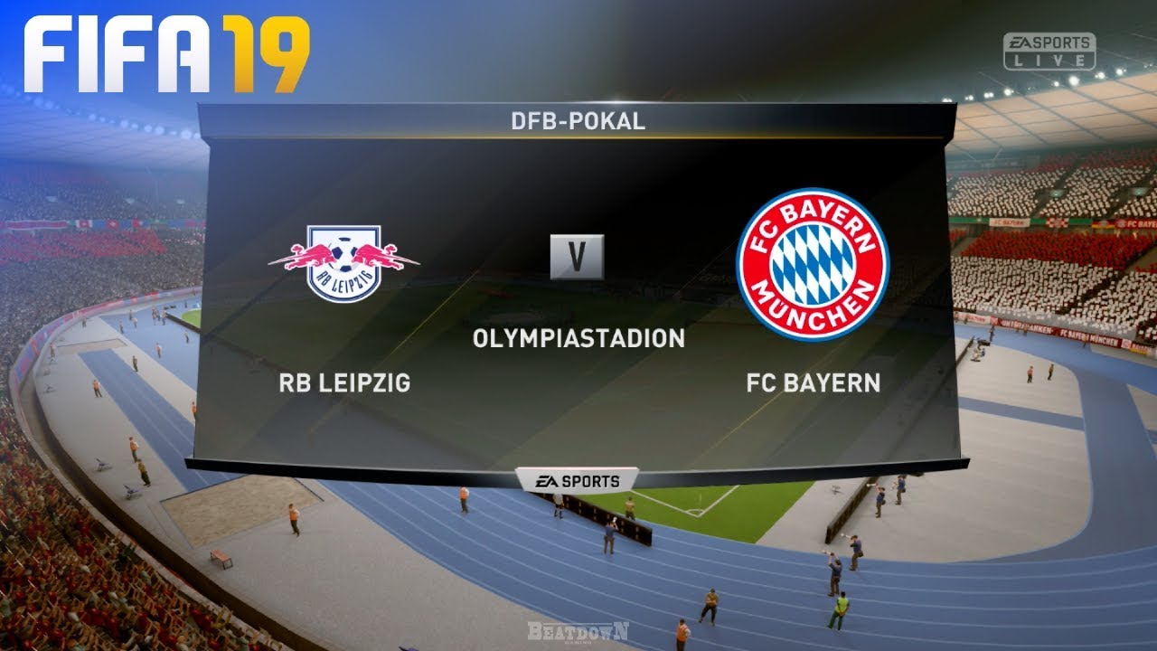 FIFA 19 - RB Leipzig vs. FC Bayern München @ Olympiastadion (DFB Pokal Final)