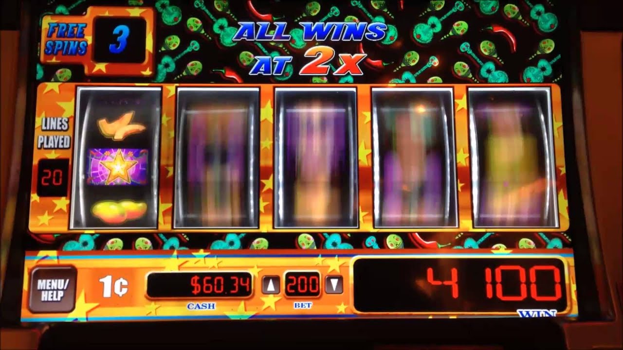 Top Star - WMS Chili Pepper Party - Slot Machine Bonus