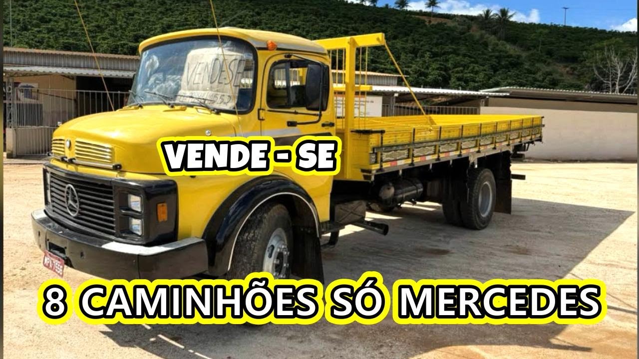 8 CAMINHÕES A VENDA SÓ MERCEDES BENS DE MINAS EM JANEIRO 2026 NO VÍDEO TEM OS DETALHES