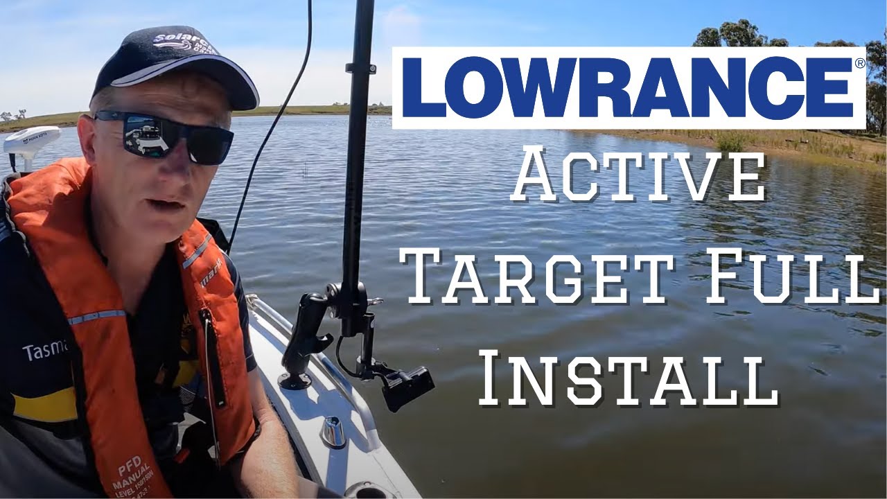Lowrance Active Target  Install - Pole Mount on Quintrex 420. Elite FS Units