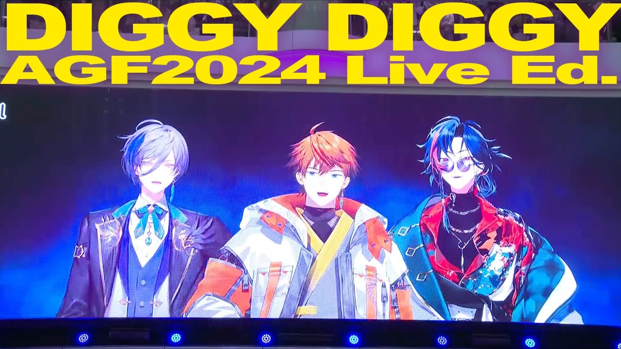 【ライブ映像】DIGGY DIGGY(AGF2024 Live Ed.) - 3SKM