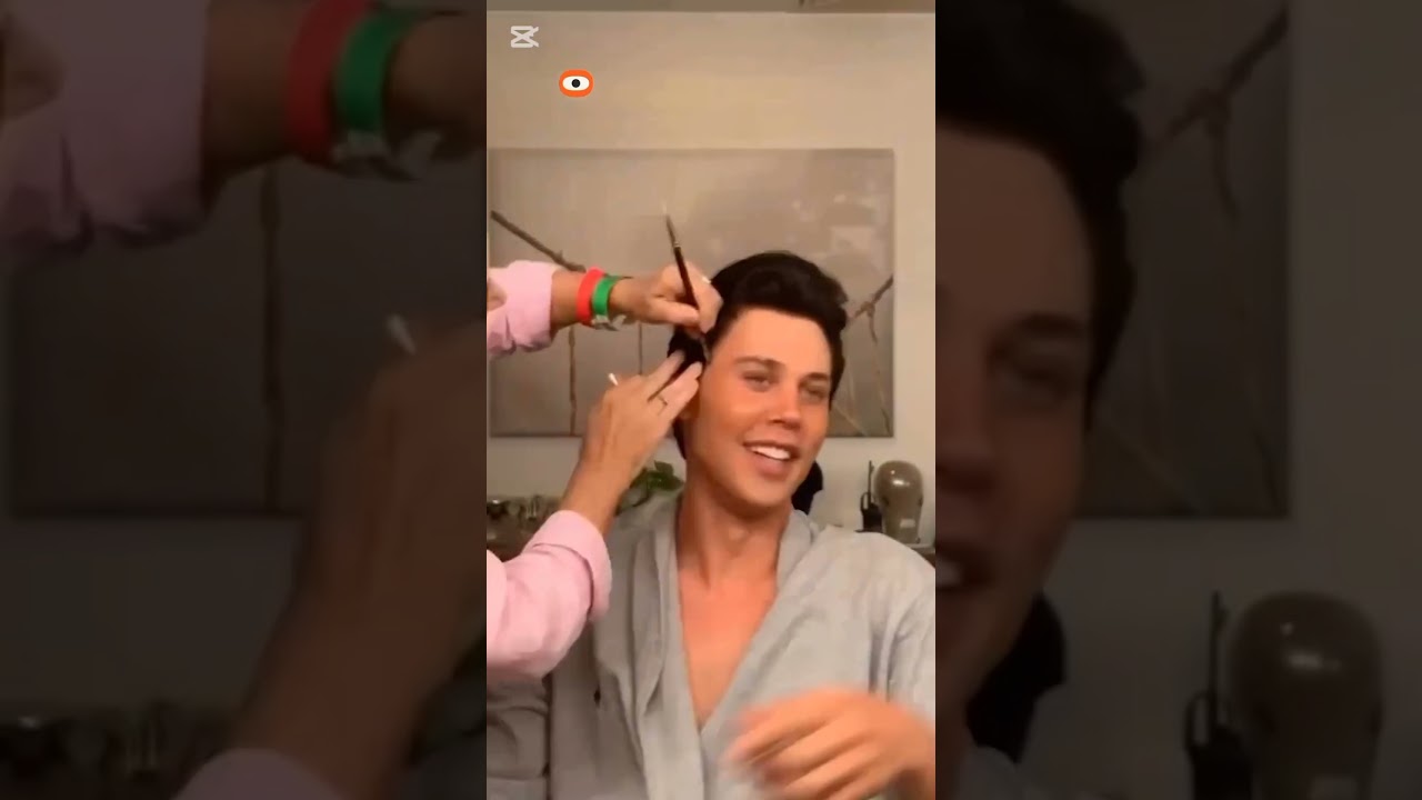 Austin Butler makeup. Elvis movie 