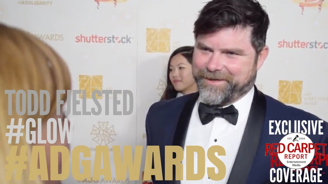 Todd Fjelsted, Production Designer #Glow interviewed at the 22nd Annual ADG Awards #ADGAwards