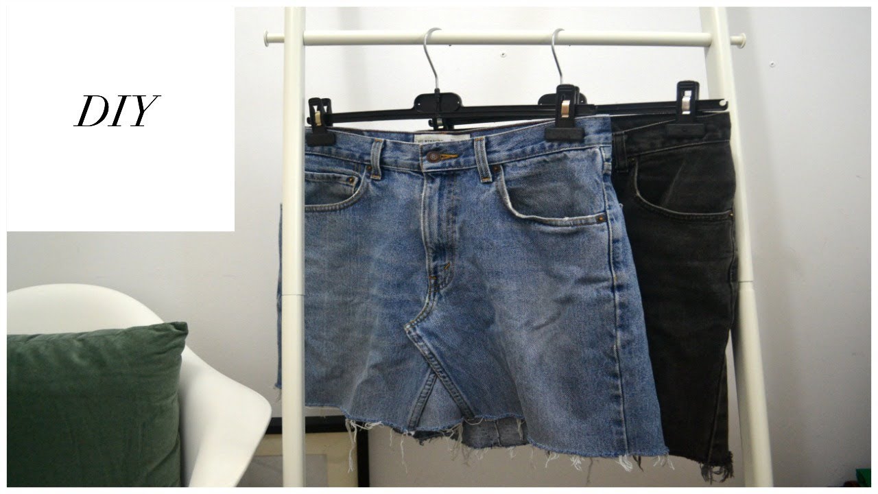 How I Make a Denim Skirt