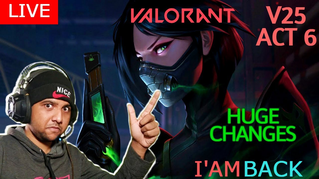 🔴 LIVE Valorant | Valorant V25 Act 6 | Valorant Debs Vault | Valorant Competitive #live #trending