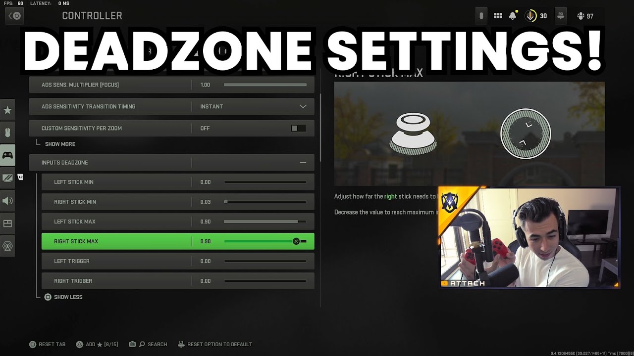 EVERY Pro Uses THESE Deadzone Settings in MW2
