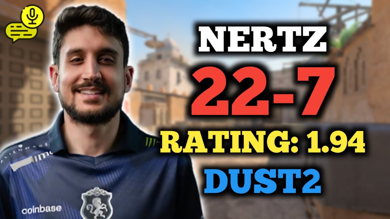 НЕРЦ (22-7) RT: 1,94 | ЕС FACEIT (DUST2) +ГОЛОС | CS2 от первого лица