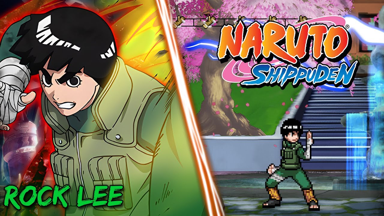 Mugen char Rock Lee by Mugen Maker