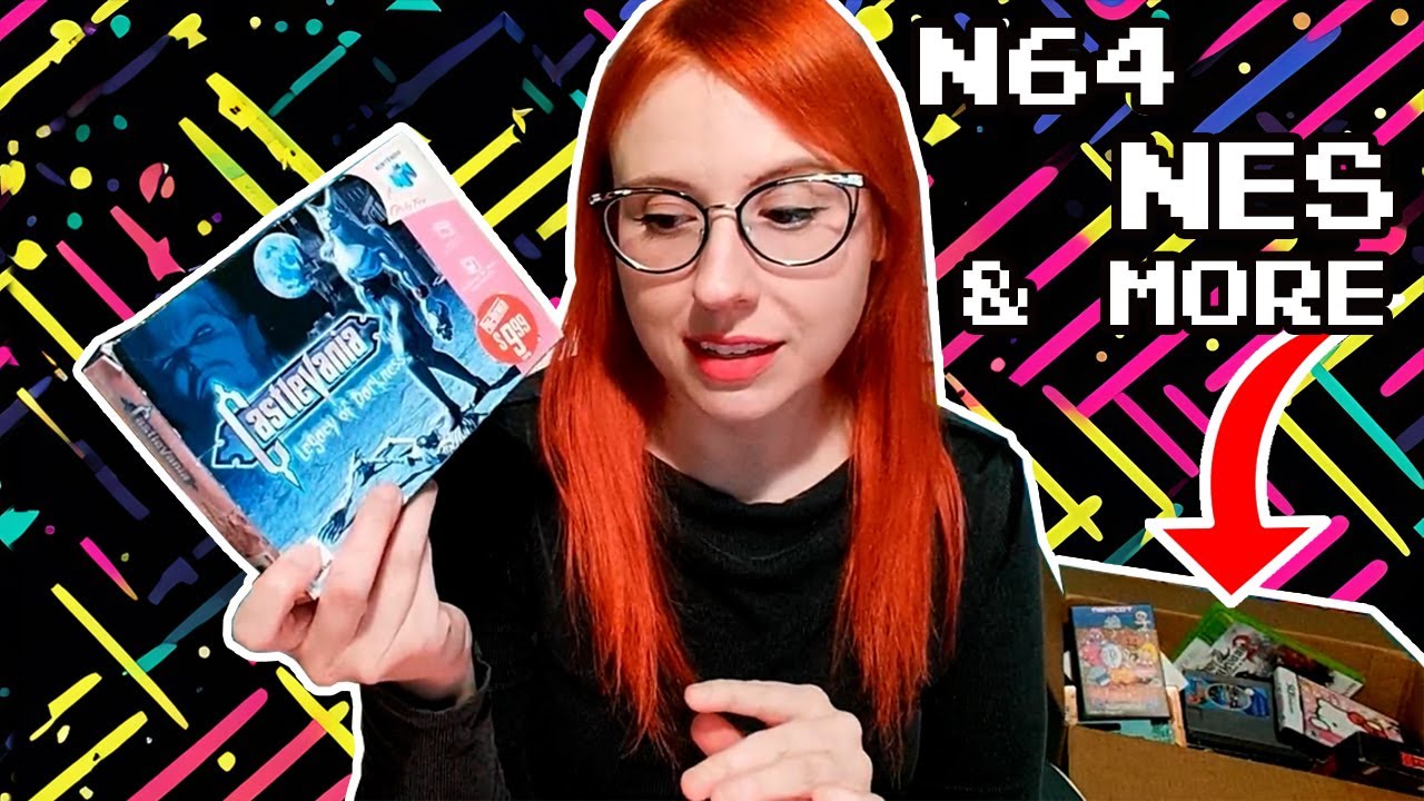 Going through a BIG box of games! NES, N64, SNES and more!