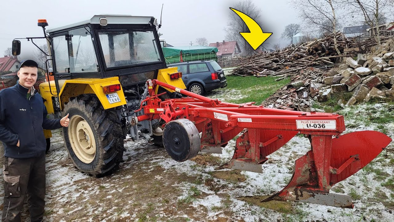Pojechałem Po Pług 4 Skibowy Do Ursusa C-360 - Miodowy Bizon