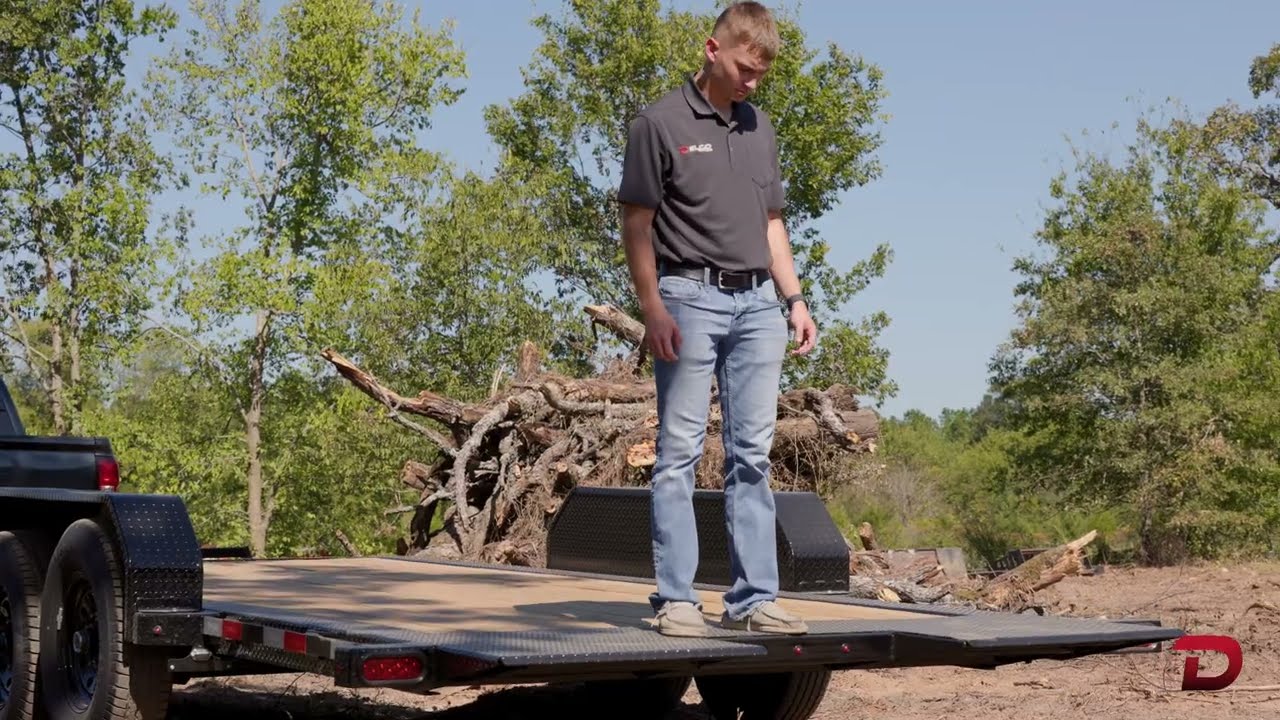 Tilt like a Pro: Power vs. Gravity Tilt Trailers with Delco