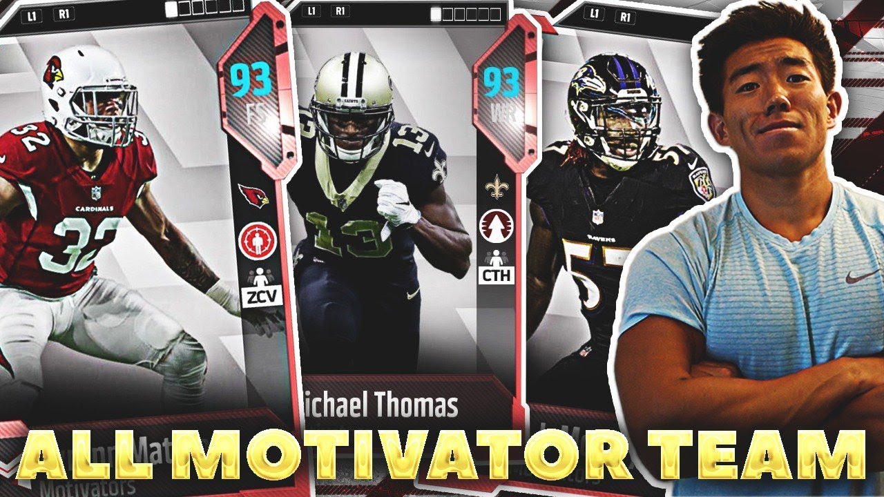 ALL MOTIVATOR TEAM BUILDER! CRAZY COMEBACK! Madden 18 Ultimate Team