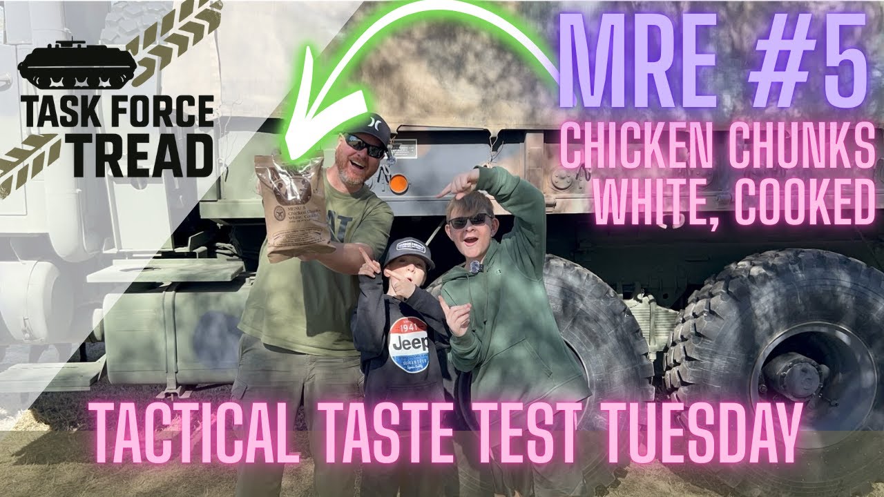 2026 MRE Menu #5 Review | 🍗Chicken Chunks 🍽️ | Tactical Taste Test Tuesday