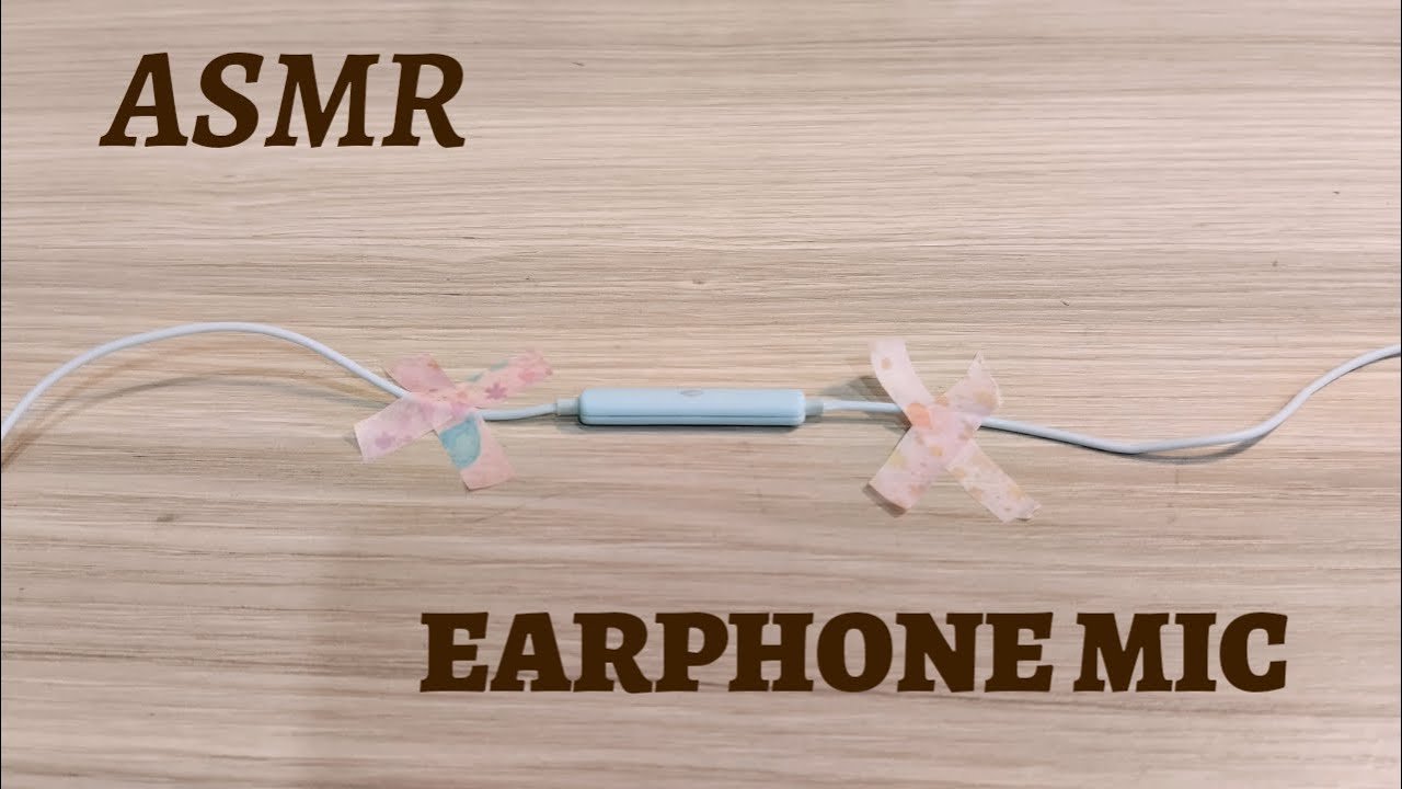 [ ASMR ] Earphone mic Intense Triggers tapping/scratching (No talking)