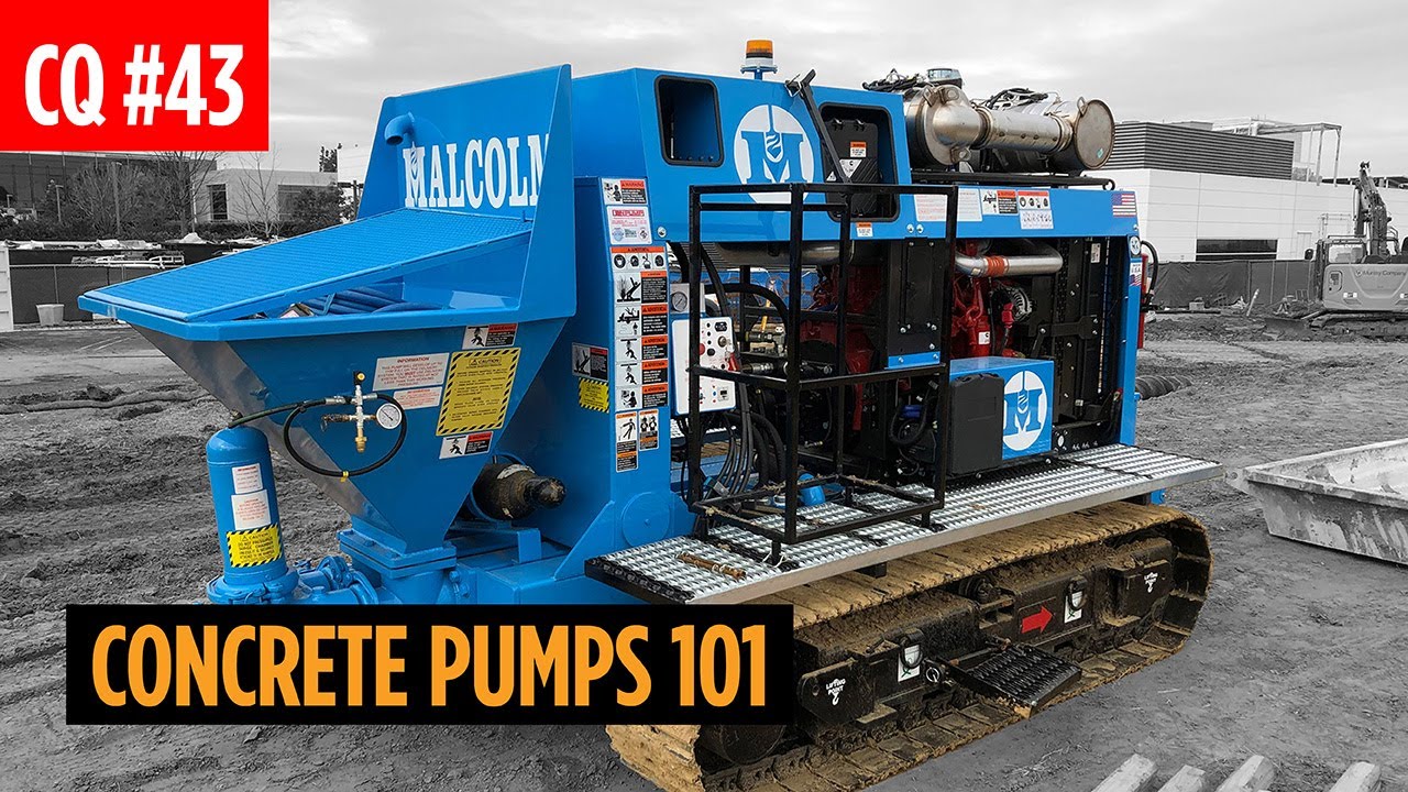 Concrete Pumps | The Different Types, How to Use, and Safety