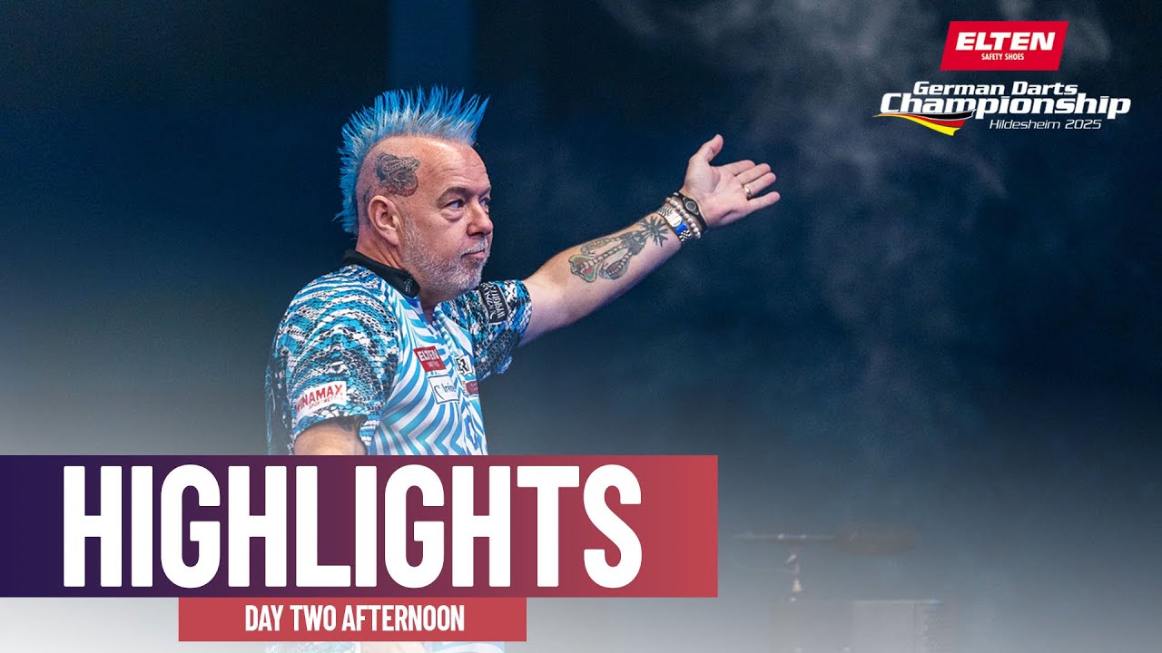 HIGH STAKES IN HILDESHEIM! 👀 | 2025 German Darts Championship | Day Two Afternoon Highlights