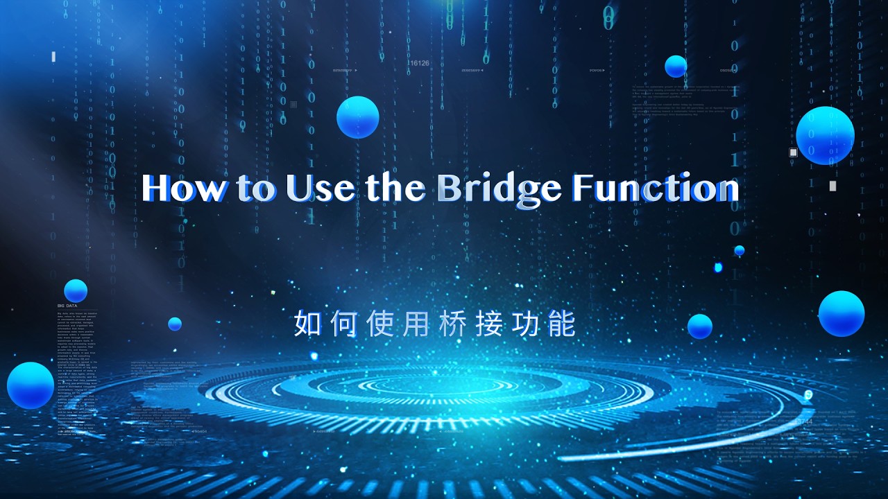 How to Use the Bridge Function