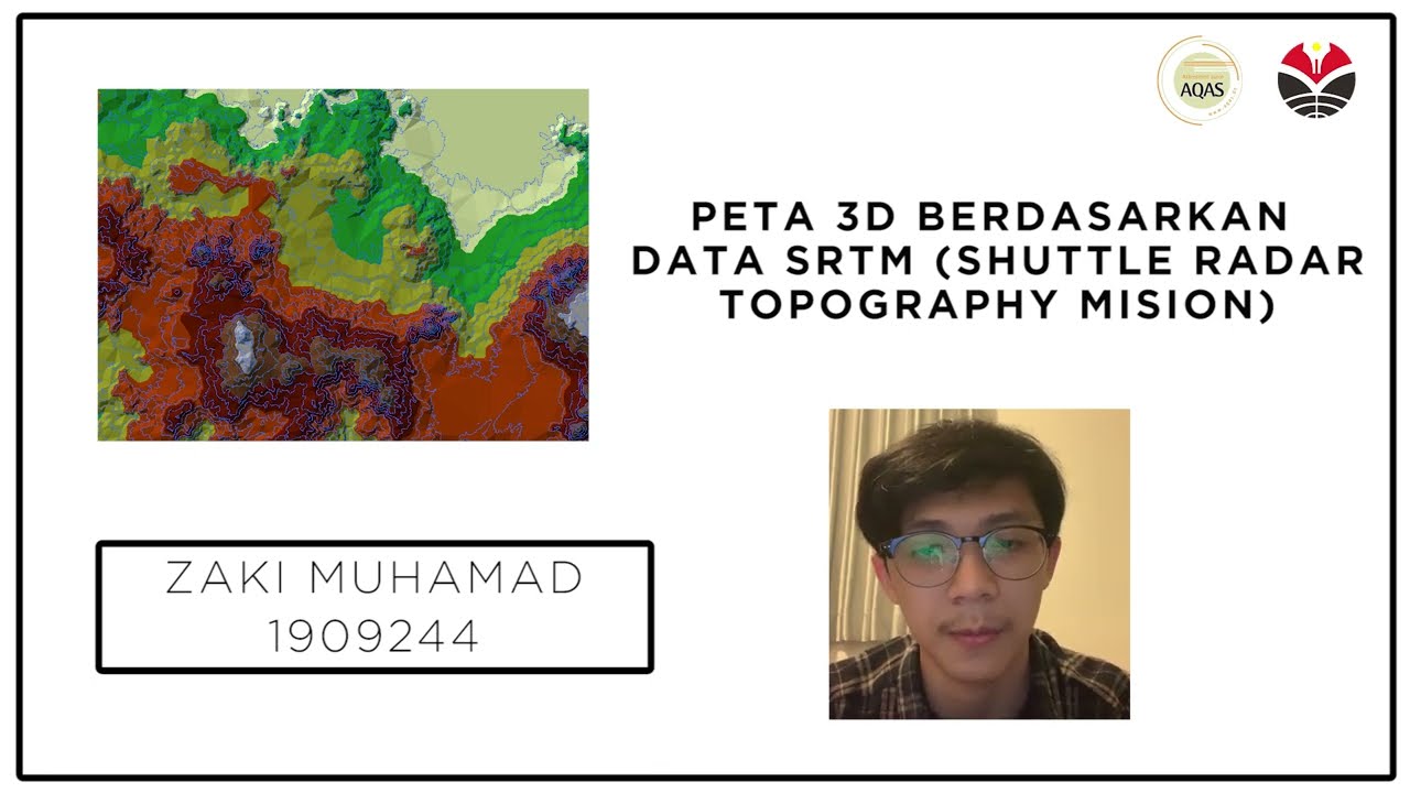 [Tutorial ArcGIS] Peta 3D menggunakan SRTM (Shuttle Radar Topography Mission]