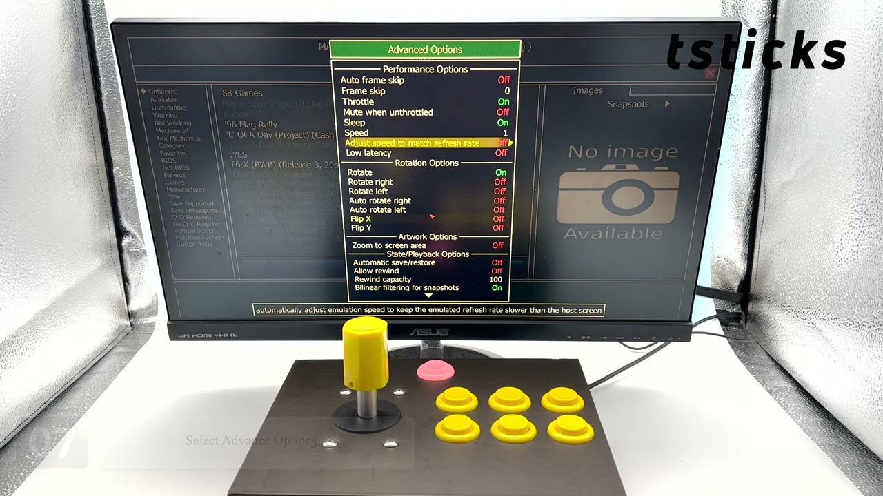 GRS Super Joystick – Windows MAME Configuration for Mouse