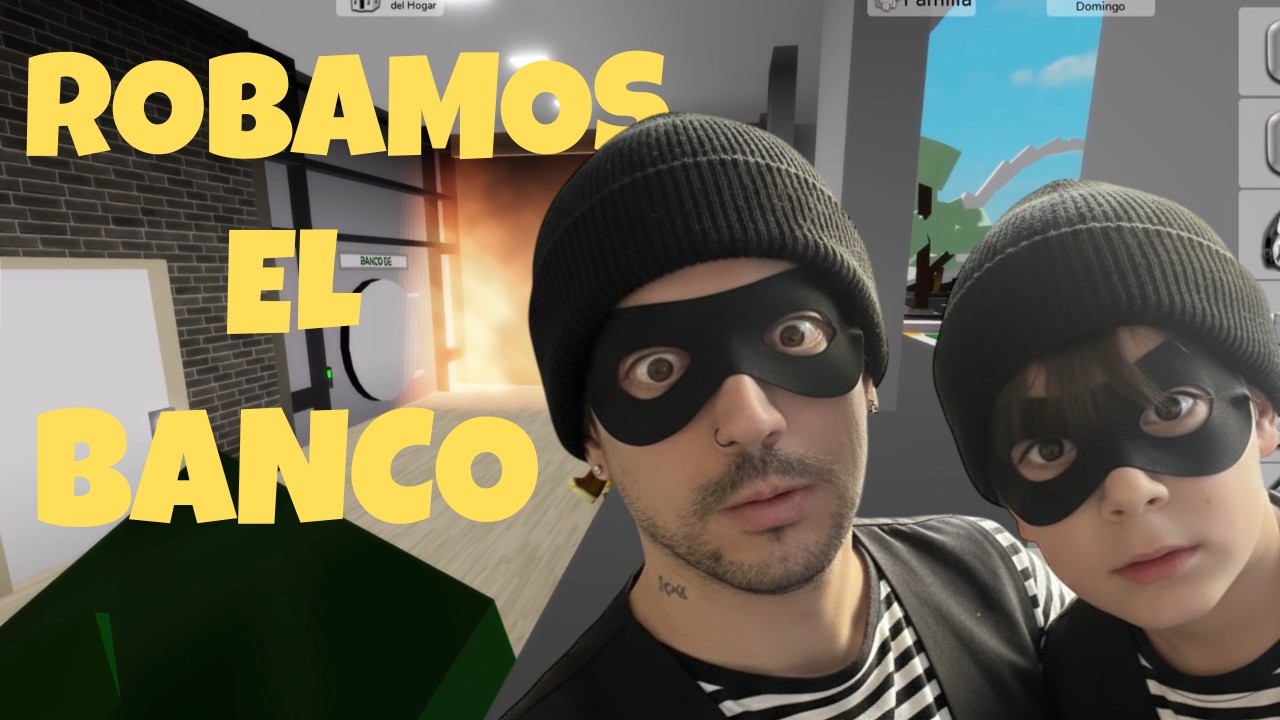 ROBAMOS el NUEVO BANCO de Brookhaven! NOS LLEVAMOS TODO en ROBLOX