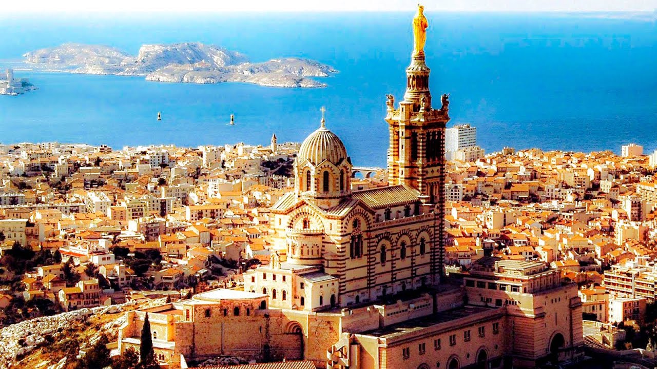 The Walk Up To Notre Dame de la Garde, Marseille, France
