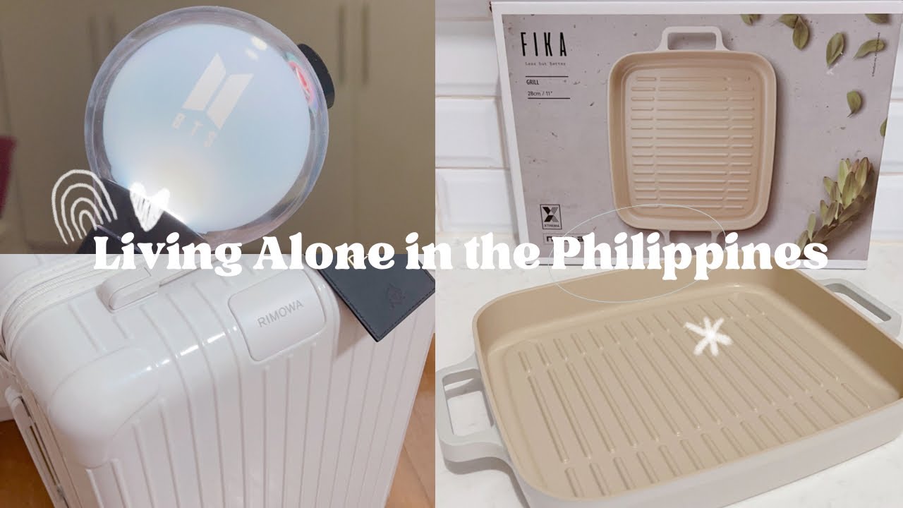 Living Alone in the Philippines | Neoflam Fika Grill Unboxing | Shopee Haul | Bailey’s Bath Time