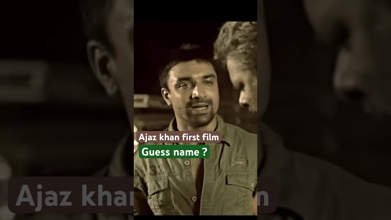 Guess ajaz khan first movie name ? #shorts #short #viralvideo #viralshort #shortsfeed #ytshorts
