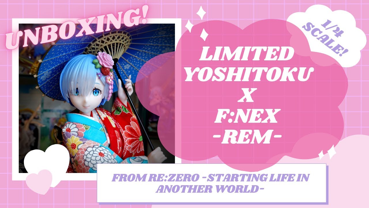 ⭐UNBOXING⭐ 1/4 Scale Yoshitoku F:NEX Rem (The most expensive figure I'll probably EVER own!)