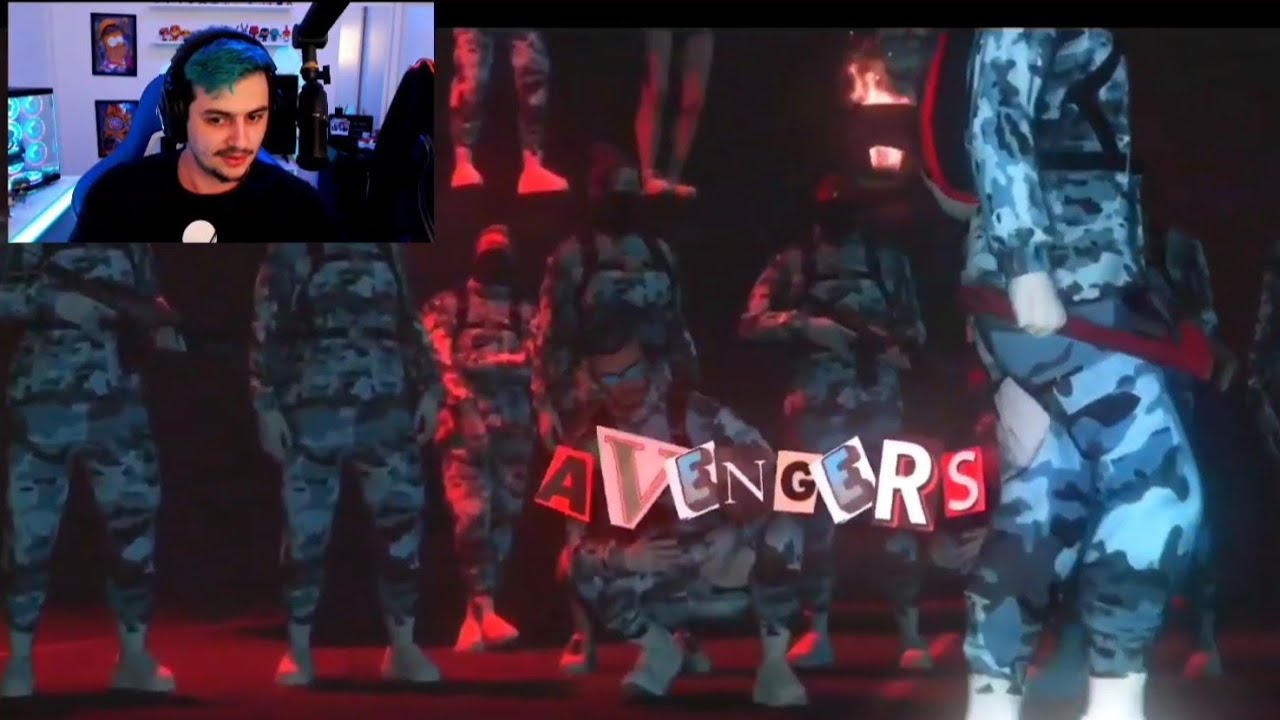 GABE PEIXE REAGINDO Ceverin - Avengers (Feat @VMZ)