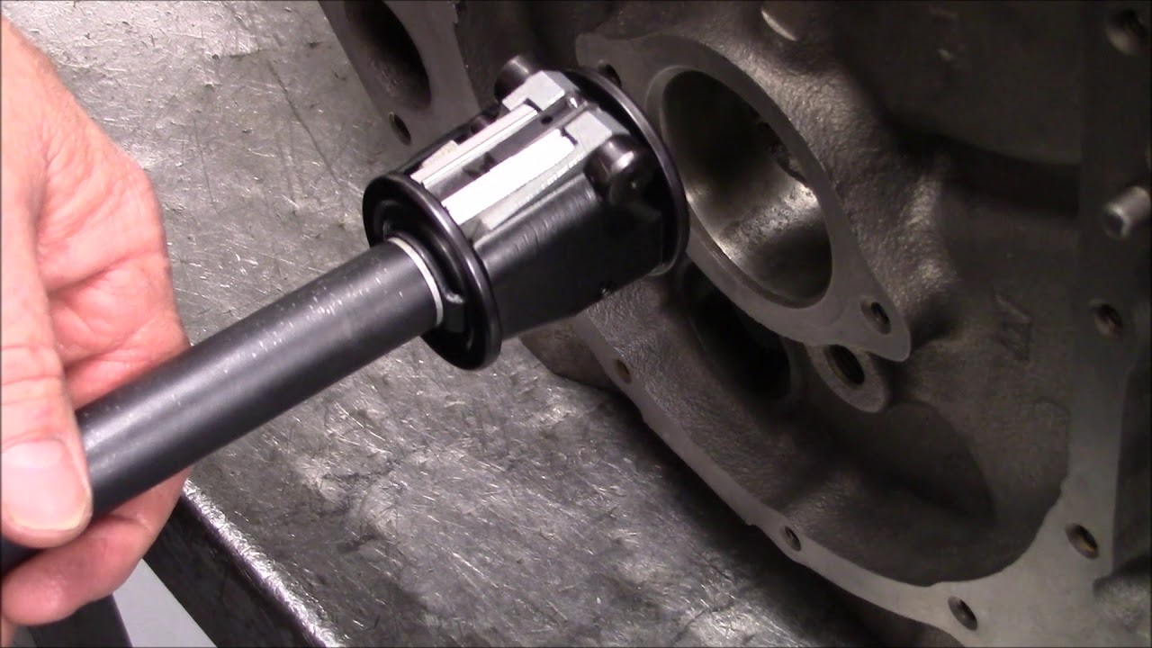 454 Big Block Chevy - Measuring Cam Tunnel Housing Bore Size and Grinding Custom Cam Bearings