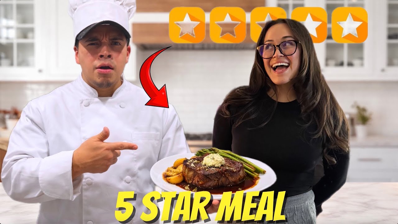 I MADE MY WIFE A 5 STAR MEAL!!! *APPRECIATION MEAL*