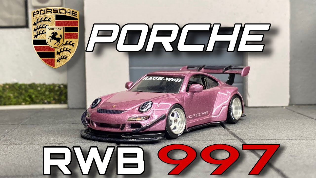 RESTORATION Custom Matchbox Porche 997 RWB