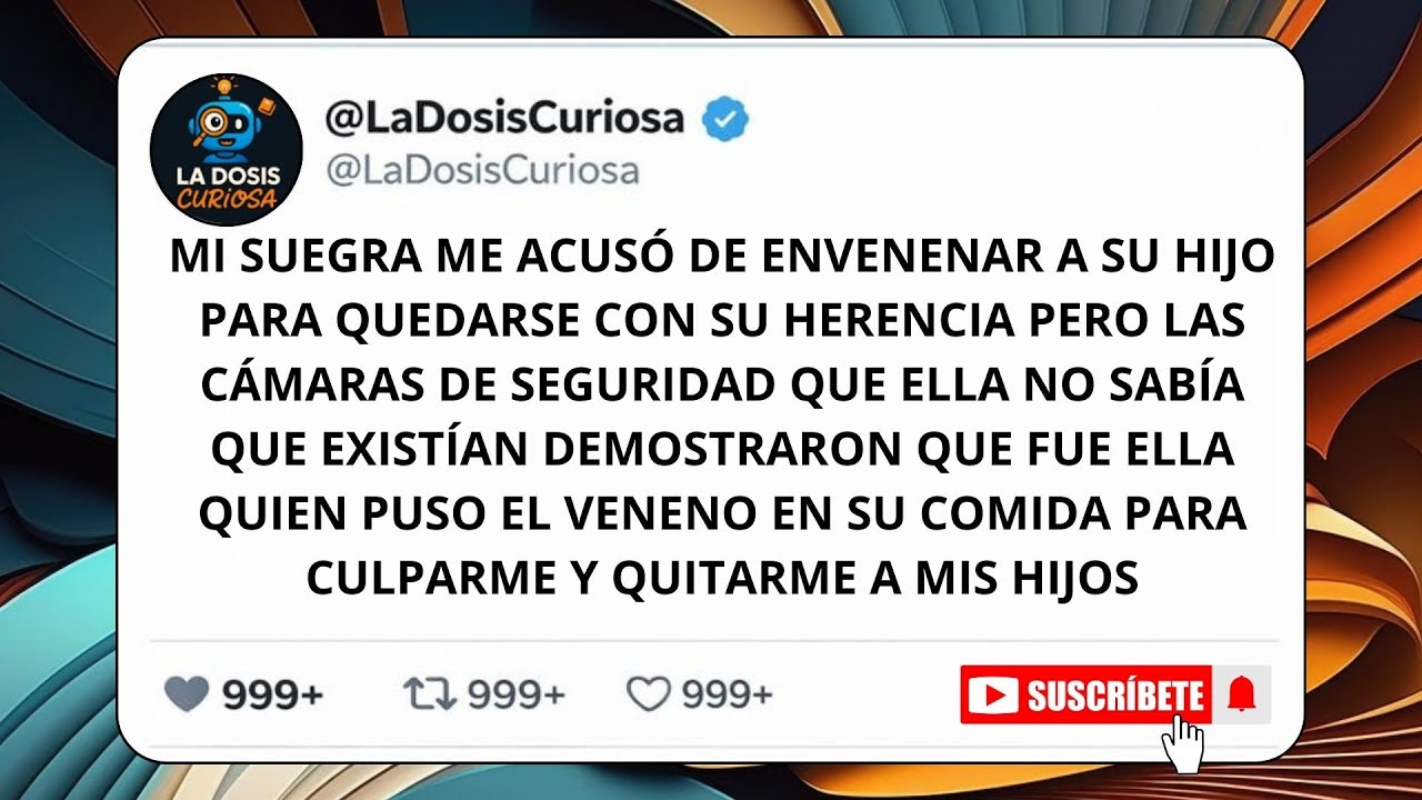 Me ACUSARON de ENVENENAR a mi ESPOSO | Las CÁMARAS demostraron que fue mi SUEGRA quien lo MATÓ