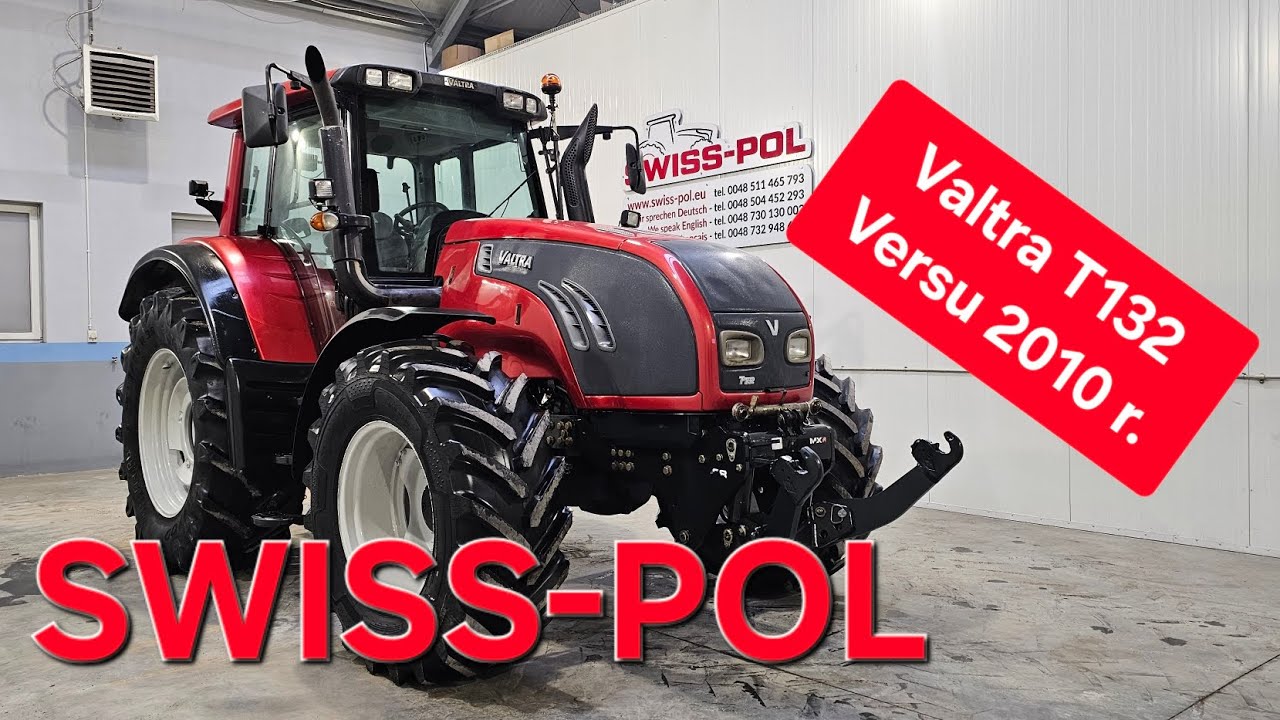 Valtra T132 Sprzedam 135000zł 2010rok SWISS-POL Wyczółki 90 08-140 Mordy Tel 511 465 793 