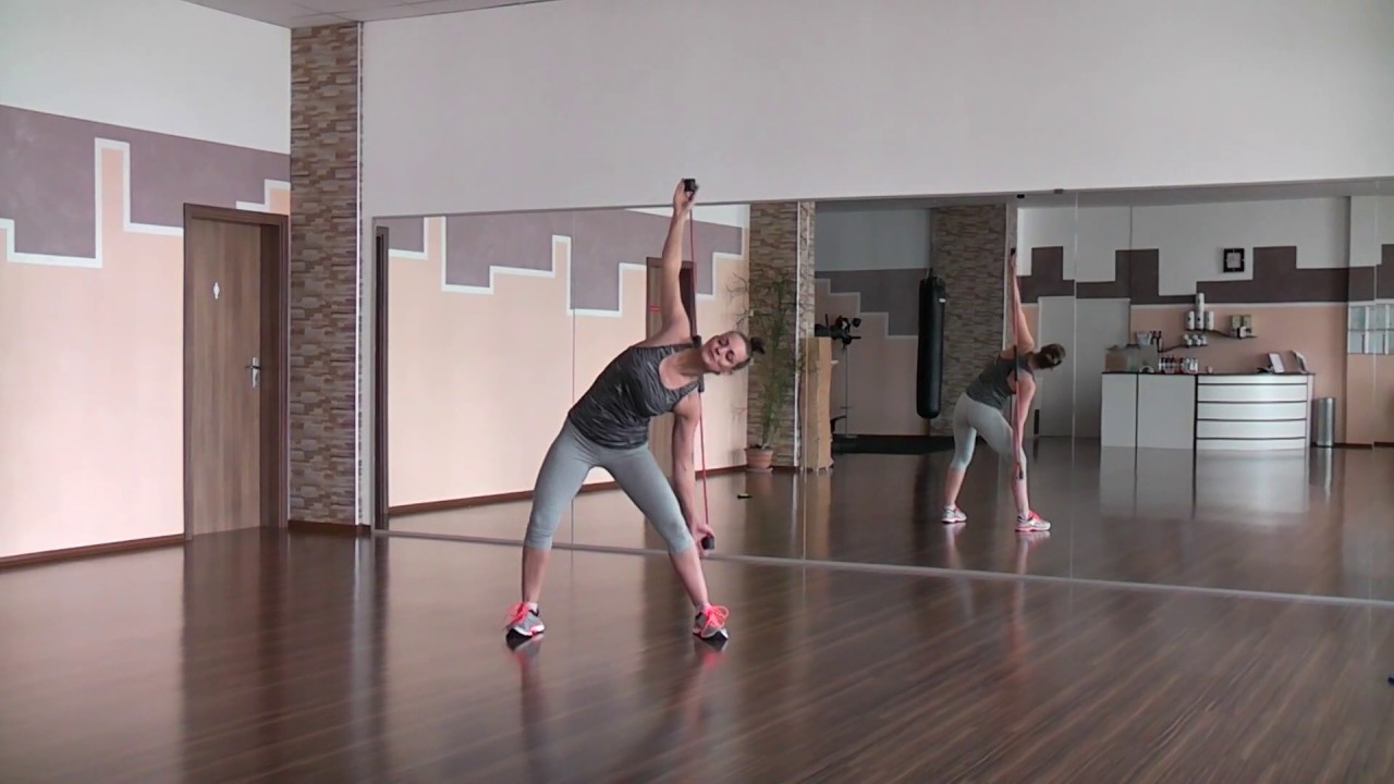 Workout Flexi-Bar / Bodystyling / Beine Schultern Arme Bauch / legs shoulder arms / train at home