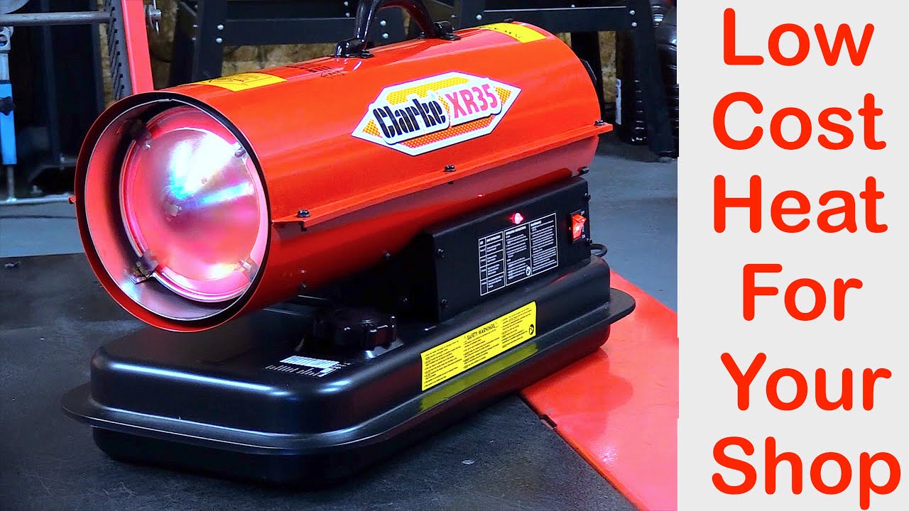 Delboy's Garage:- Cheap, Effective and Efficient Shop Heating?
