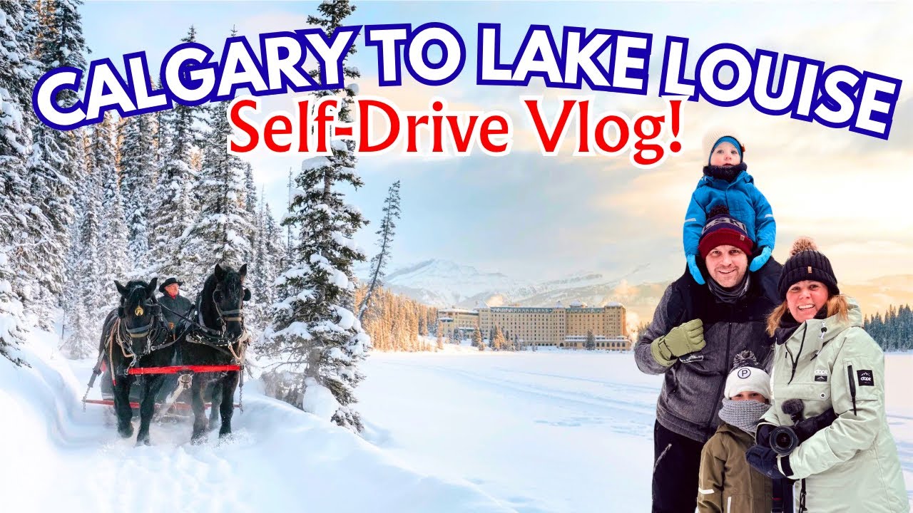 CANADA VLOG 2 🇨🇦✨Worlds Most STUNNING Drive + check in Fairmont Chateau Lake Louise!