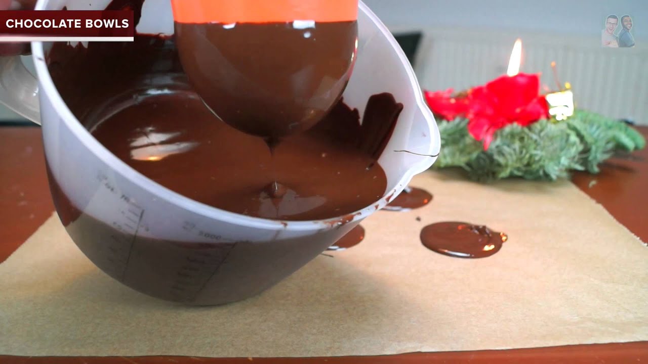 Life hack: How to make homemade chocolate bowls